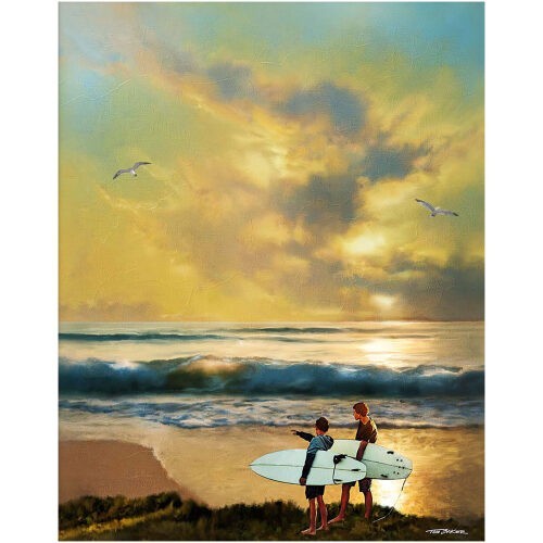 Early Morning Surfing